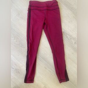Lululemon stripped leggings. Sz. 2